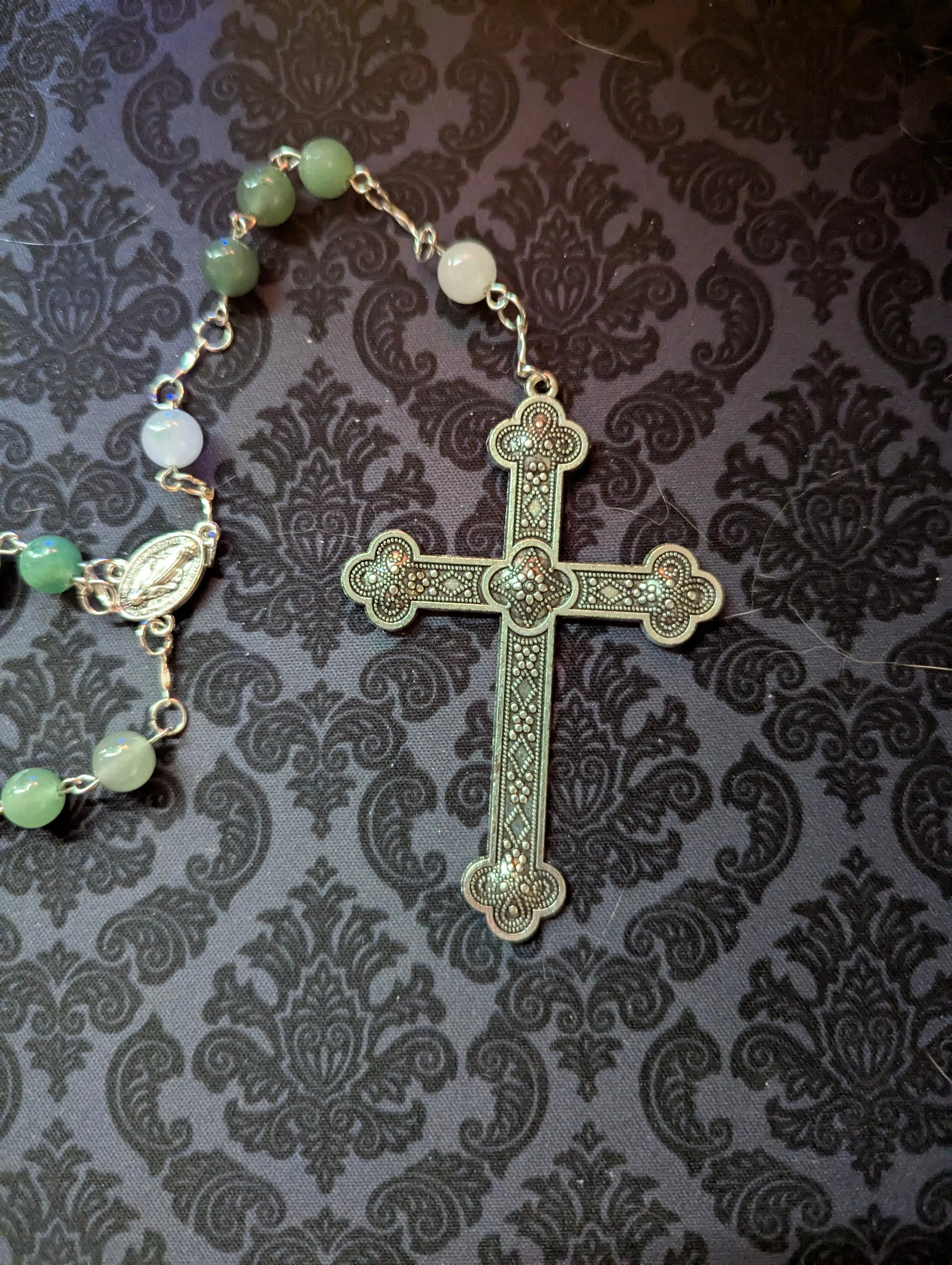 Green Aventurine Rosary - Curiosia Bazar