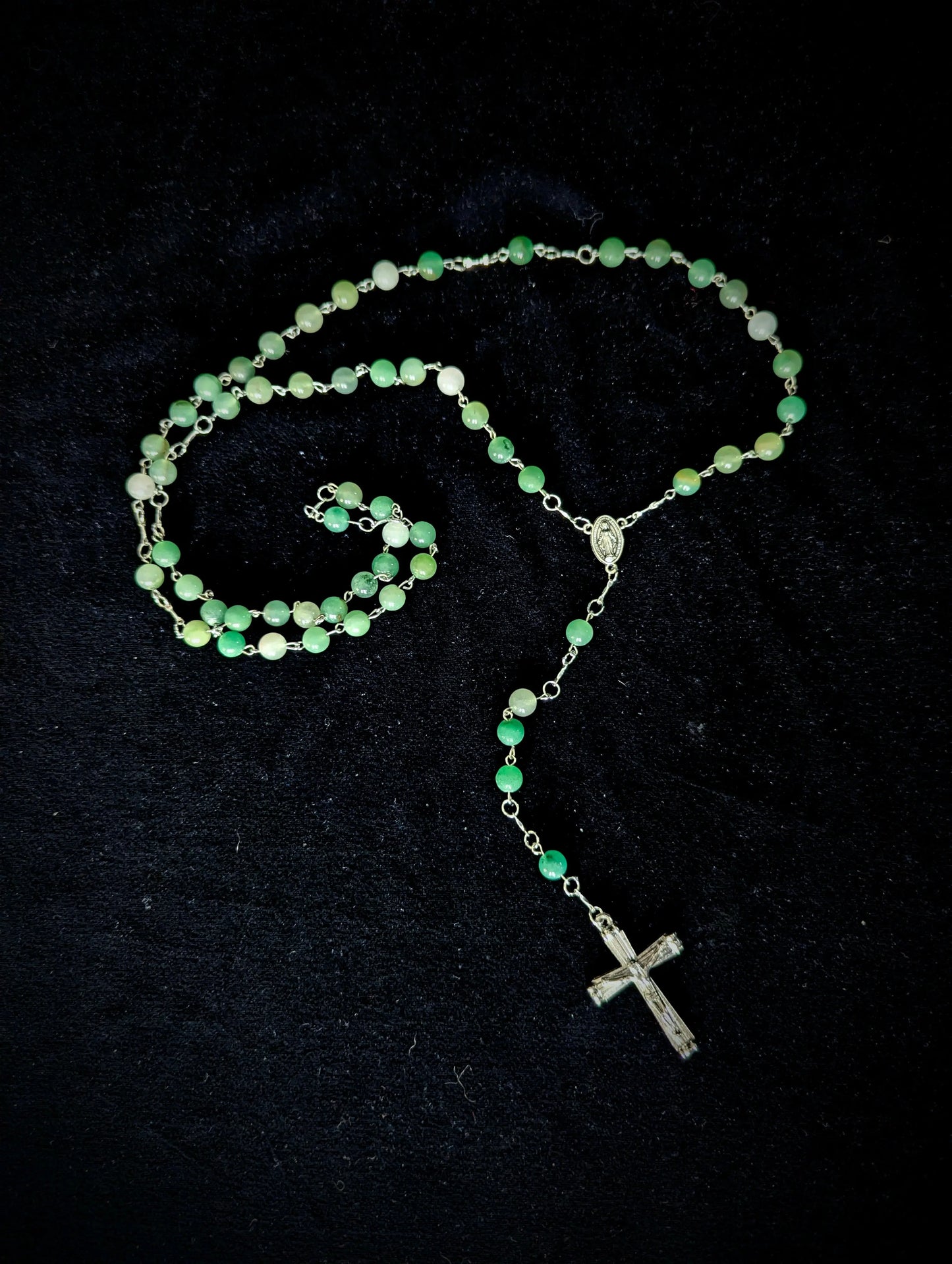 Green Aventurine Rosary - Curiosia Bazar
