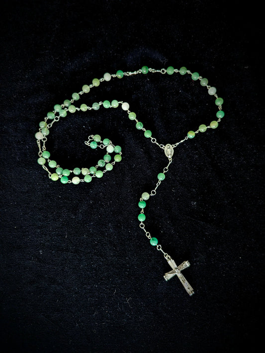 Green Aventurine Rosary - Curiosia Bazar